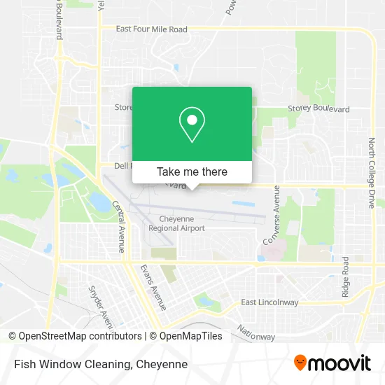 Fish Window Cleaning map