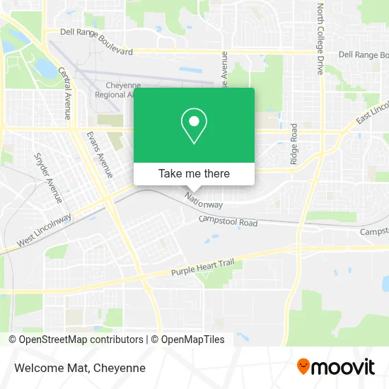Welcome Mat map