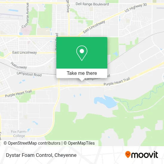 Dystar Foam Control map