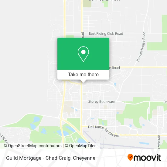 Guild Mortgage - Chad Craig map