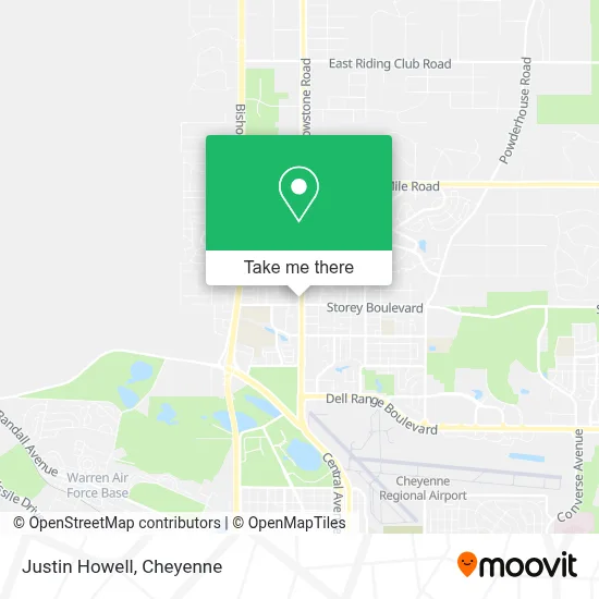 Justin Howell map