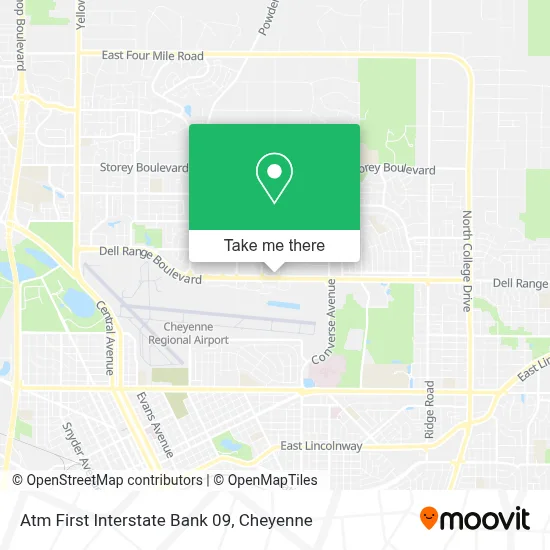 Atm First Interstate Bank 09 map