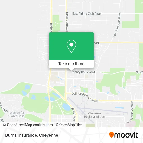 Burns Insurance map