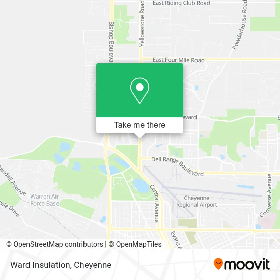 Ward Insulation map