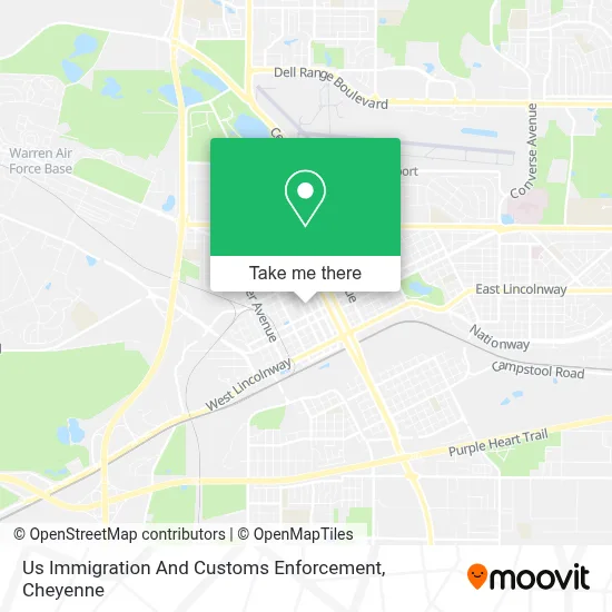 Us Immigration And Customs Enforcement map