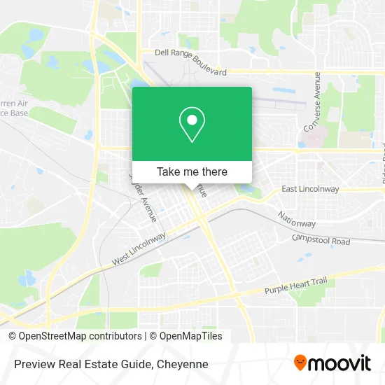 Preview Real Estate Guide map