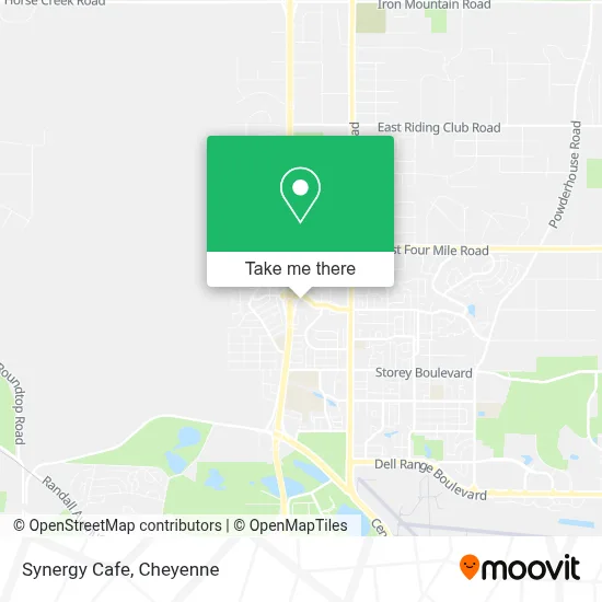 Synergy Cafe map
