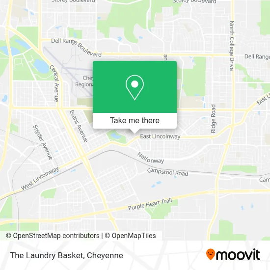 The Laundry Basket map