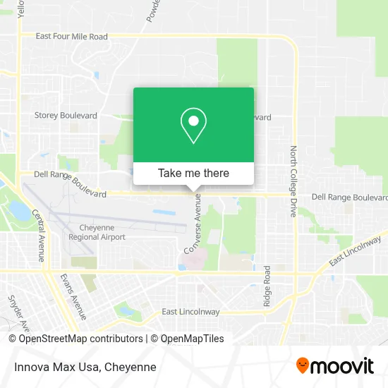 Innova Max Usa map