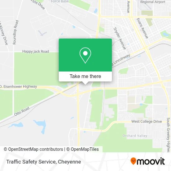 Traffic Safety Service map