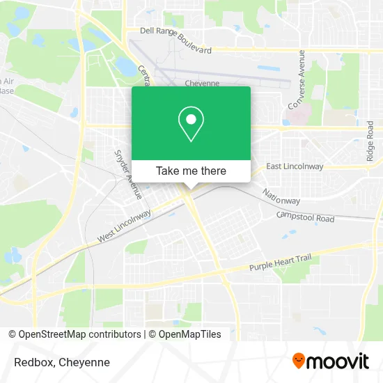 Redbox map
