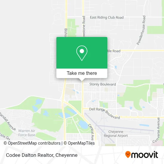 Codee Dalton Realtor map