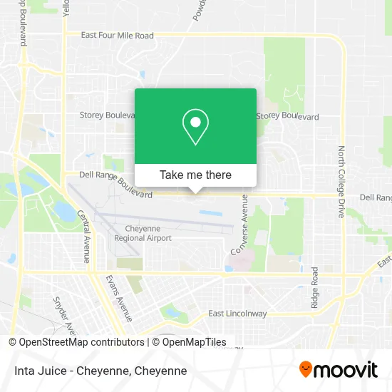 Inta Juice - Cheyenne map