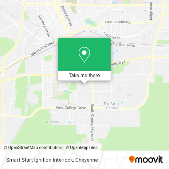Smart Start Ignition Interlock map