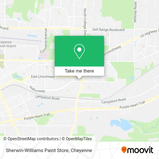 Sherwin-Williams Paint Store map