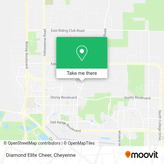 Diamond Elite Cheer map