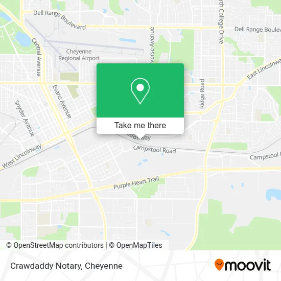 Crawdaddy Notary map