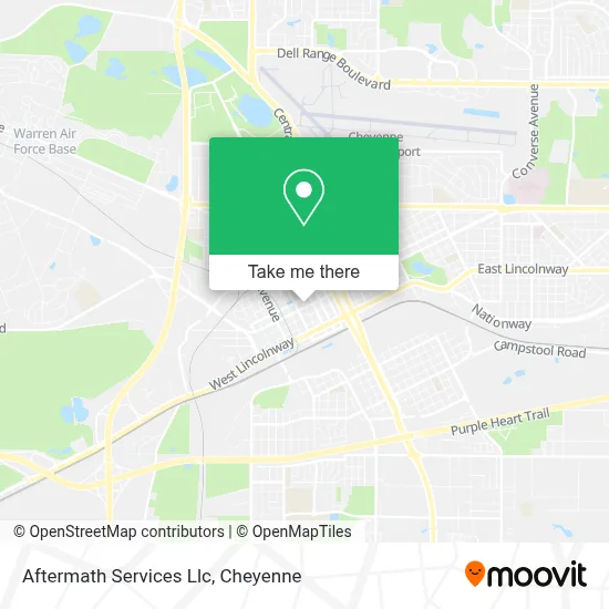 Aftermath Services Llc map