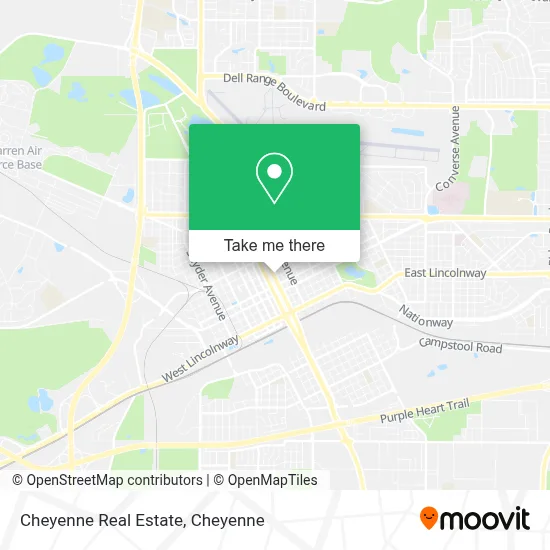Cheyenne Real Estate map