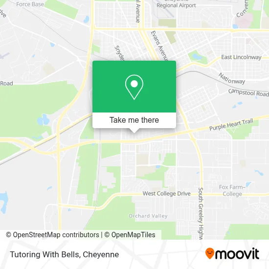 Tutoring With Bells map