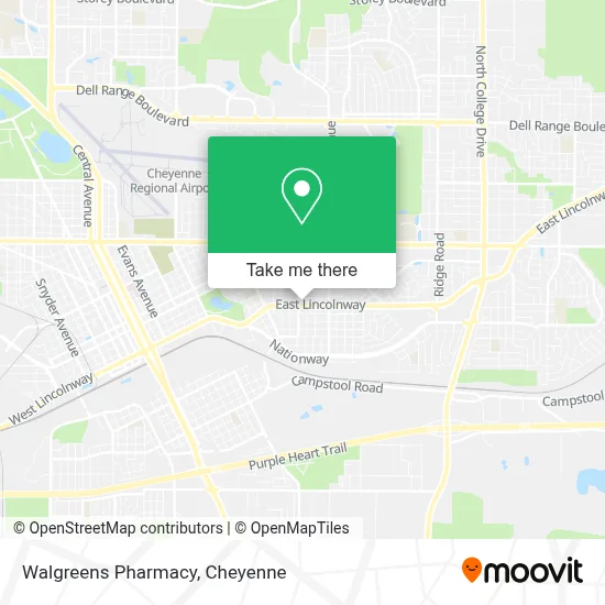 Walgreens Pharmacy map