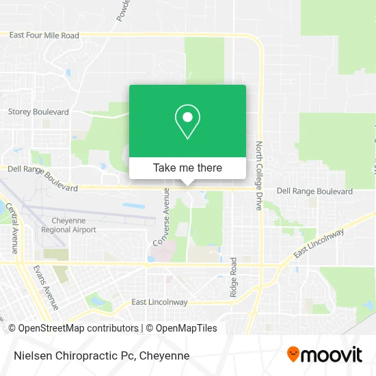Nielsen Chiropractic Pc map