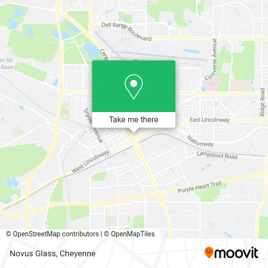Novus Glass map