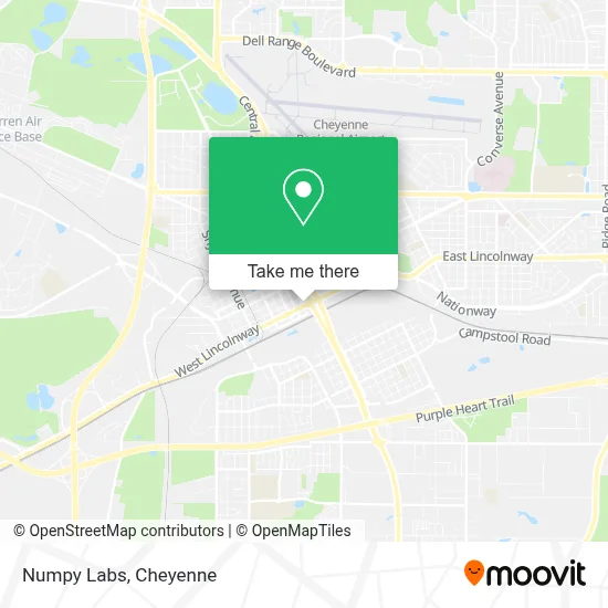 Numpy Labs map