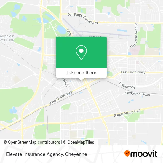 Elevate Insurance Agency map