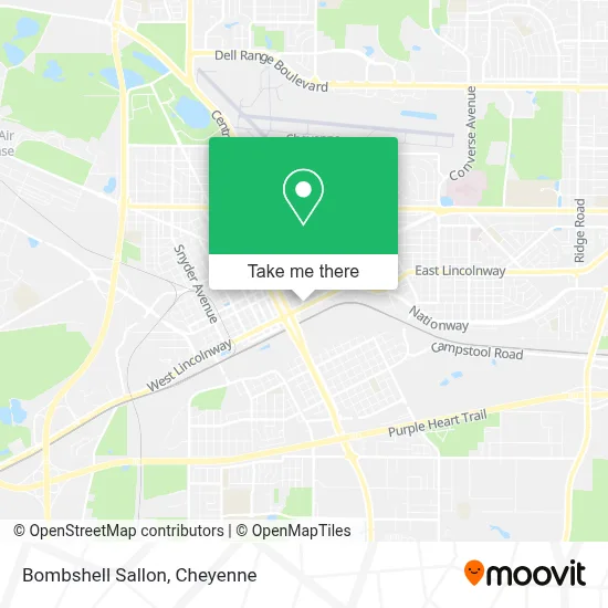 Bombshell Sallon map