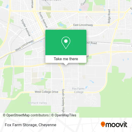 Fox Farm Storage map