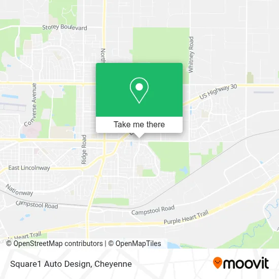 Square1 Auto Design map