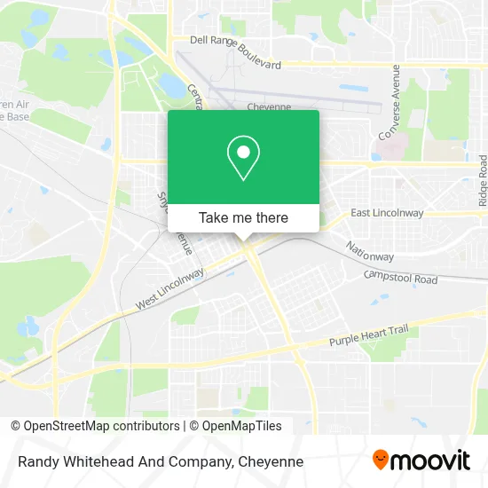 Randy Whitehead And Company map