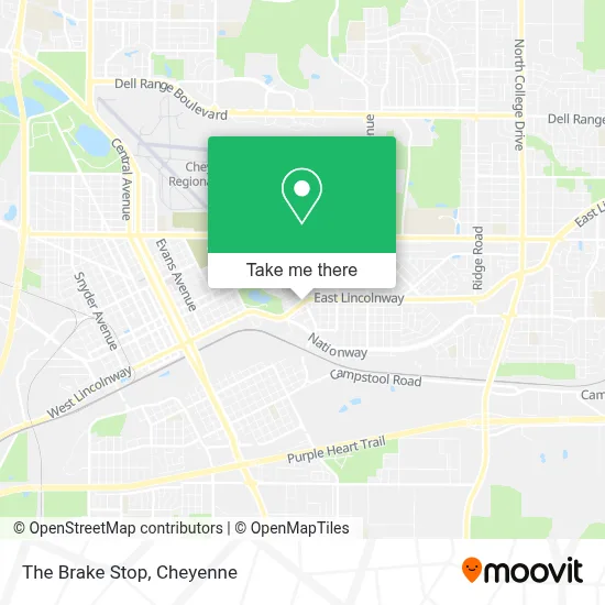 The Brake Stop map