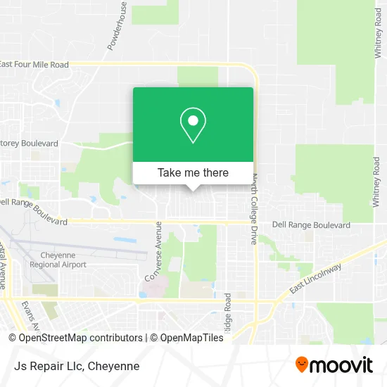 Js Repair Llc map