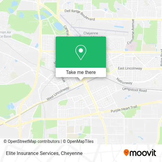 Elite Insurance Services map