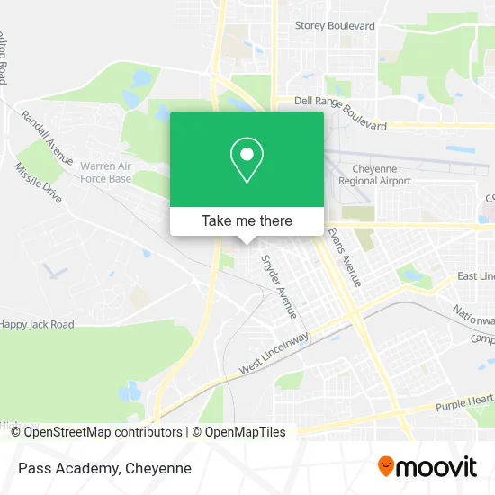 Pass Academy map