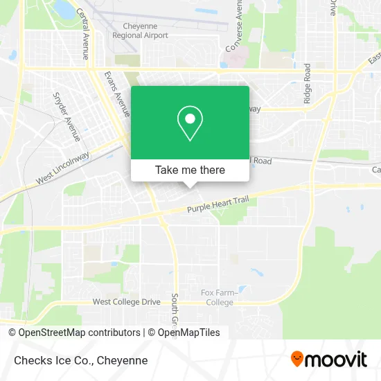 Checks Ice Co. map