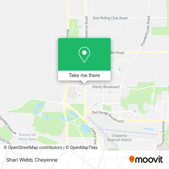 Shari Webb map