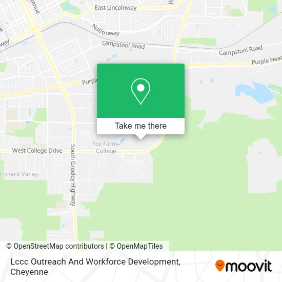 Lccc Outreach And Workforce Development map
