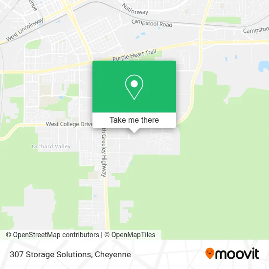 307 Storage Solutions map