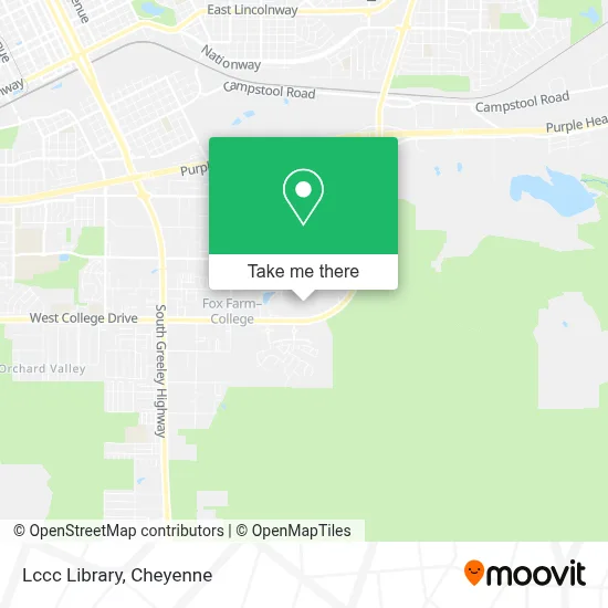 Lccc Library map