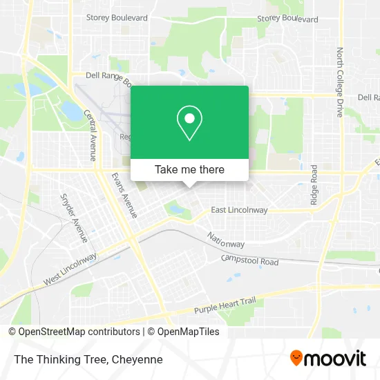 The Thinking Tree map