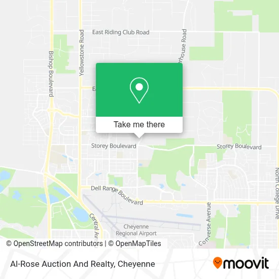 Al-Rose Auction And Realty map