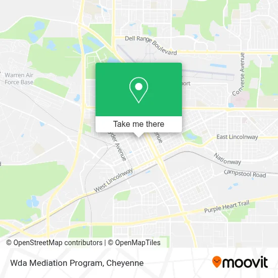 Wda Mediation Program map