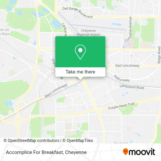 Accomplice For Breakfast map