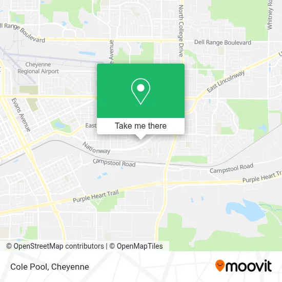 Cole Pool map