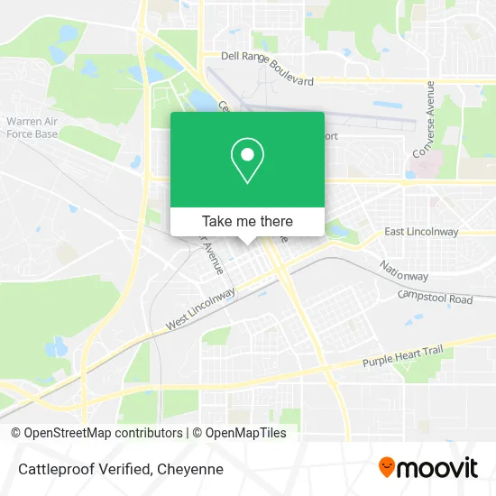Cattleproof Verified map