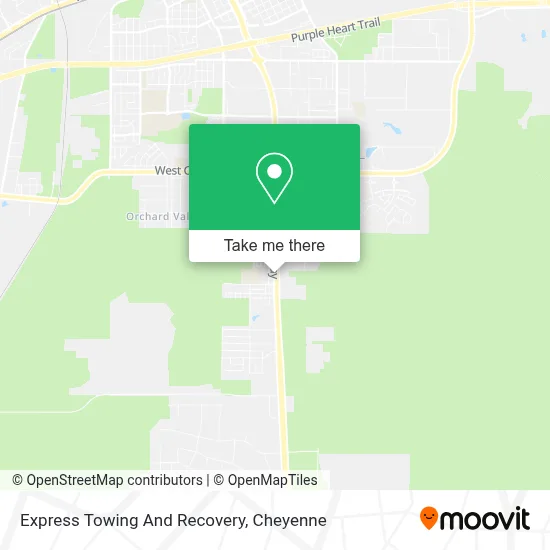 Express Towing And Recovery map
