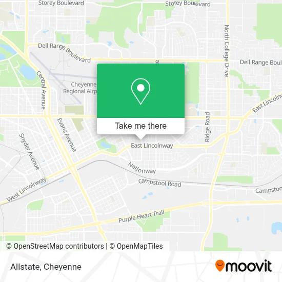 Allstate map